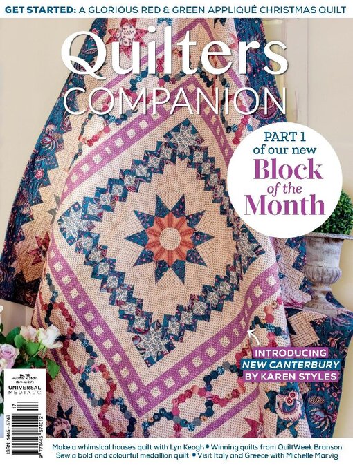 Title details for Quilters Companion by Universal Wellbeing PTY Limited - Available